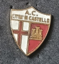 CITTÁ DI CASTELLO distintivo calcio football pin riconio