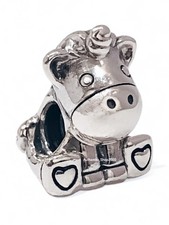 NUOVO 100% Autentico Marca PANDORA Argento 925 Ale Bruno l'Unicorno Charm 797609