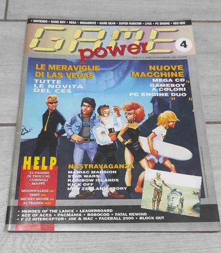 Numero rivista videogiochi - numero, 4
