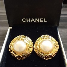 Orecchini CHANEL oro tondo