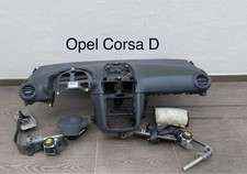 Kit Airbag Completo Con Cruscotto E Cinture E Ricambi Per Opel Corsa D