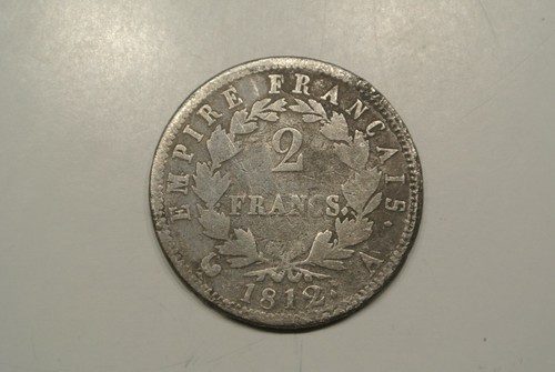 Napoleon francs argent 1812 - napoleon,