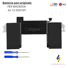 BATTERIA A2389 per Macbook Air  13" 2020 M1 modello A2337 pila di ricambio