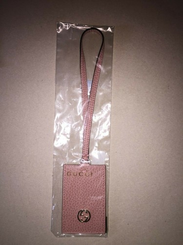 Portatarghetta gucci pelle - in,
