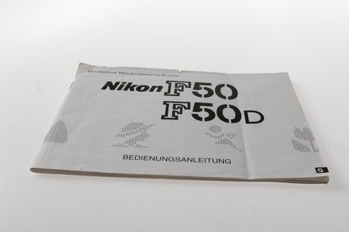 Nikon f50 f50d manuale di - manuale,