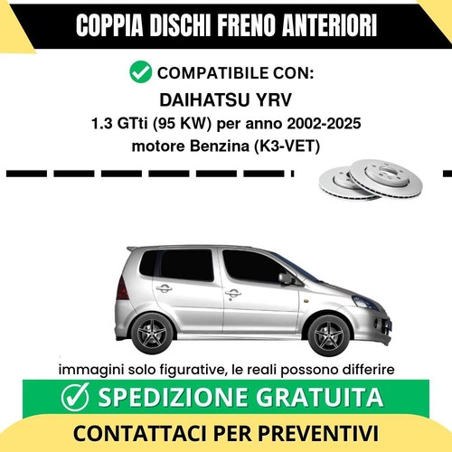 Coppia dischi freno anteriori - coppia,