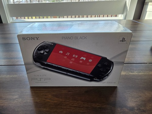 Console nera portatile sony - console,