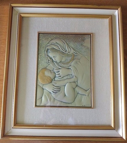 Capezzale madonna con bambino - con,