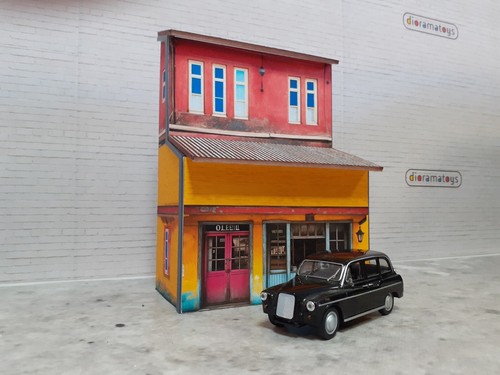 Miniature building diorama - miniature,
