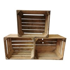 SET 3 casse in legno cassette