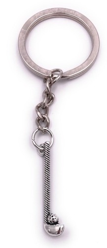 Portachiavi golf argento - in,
