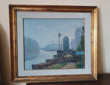 dipinto paesaggio dipinto ad