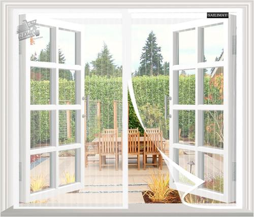 Magnetic mosquito net window - mosquito,