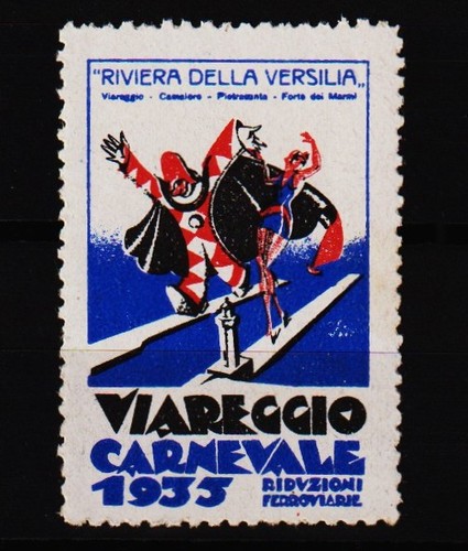 Francobollo poster italiano - francobollo,