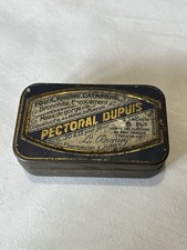 Pectoral Dupuis Scatola Latta Vintage Farmacia Pastiglie Epoca