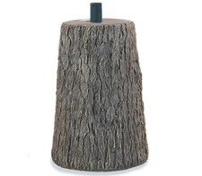 Base ceppo Supporto marrone Albero Natale Tronco Natalizio Attacco Universale XL