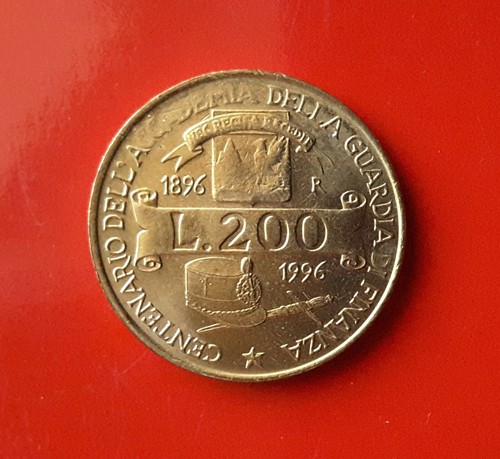 200 lire 1996 errore - lire,