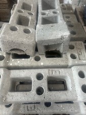 Plinto base cemento per recinzioni mobili cantiere n.19 pz