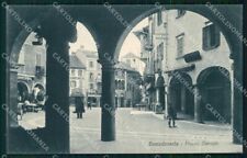 Verbania Domodossola Piazza Mercato cartolina RB7990