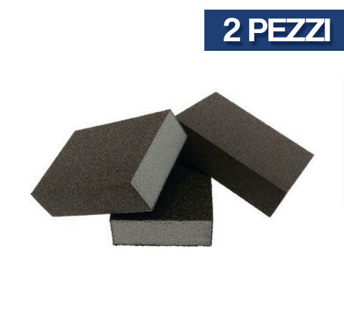 Spugna abrasiva 2pz spugnetta - spugna,