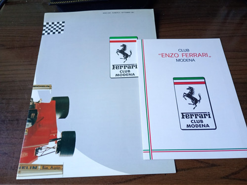 Ferrari club modena 1991 - ferrari,