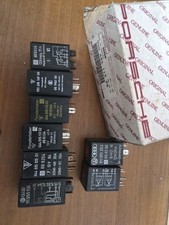 STOCK RELÉ AUTO PORSCHE 911 964 (8 PEZZI) AUTO D'EPOCA 