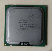 Processore CPU Intel Pentium 4 HT 630 SL8Q7 2MB Cache 3,20 GHz Socket LGA775