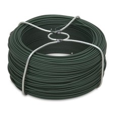 Windhager - Filo metallico da giardinaggio, 60 m x 1,4 mm, colore verde