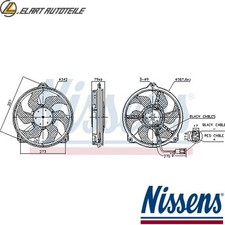 VENTOLA RAFFREDDAMENTO MOTORE 850073 PER PEUGEOT 807/Van EXPERT/Platform/Chassis/TEPEE C8