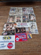 Lotto giornali Detroit Pistons