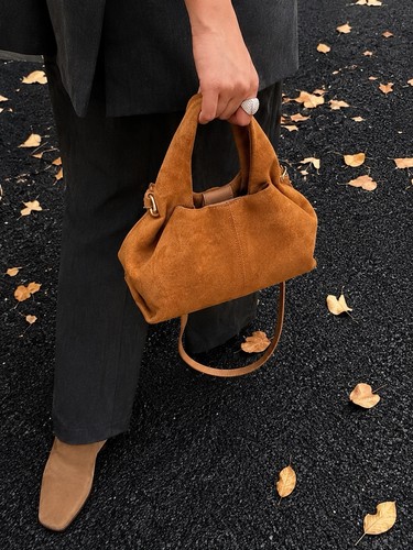 Borsa donna marrone tracolla - marrone,
