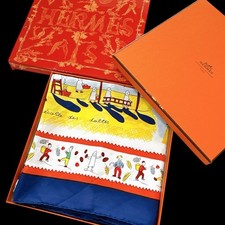 Sciarpa seta vintage Hermes