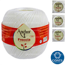 Filato Gomitolo Cotone per Uncinetto Freccia 8 16 25 Bianco 100 grammi GELSTORE