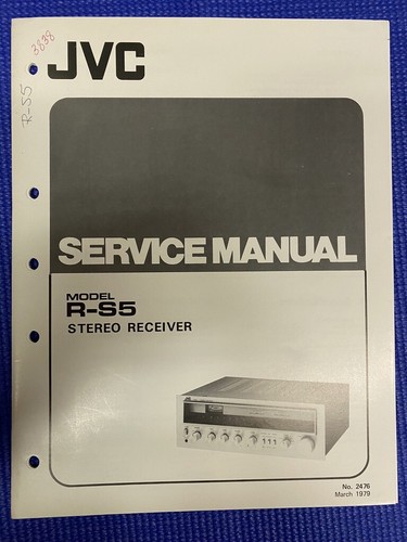 Jvc rs5 manuale - r-s5,