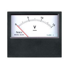 Voltmetro analogico da