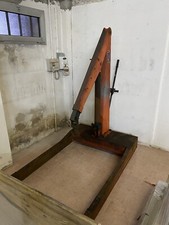 Gru idraulica carrello omcn - gru, a