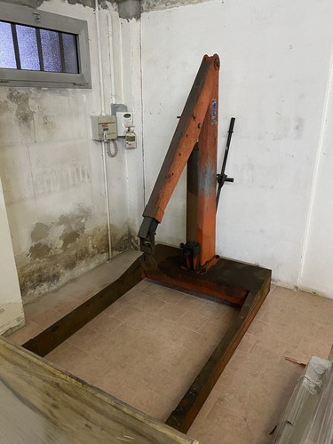 Gru idraulica carrello - gru,