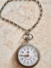 Orologio Da Tasca Wille Freres Veritable Montre Chemin de Fer (Koskop Patent)