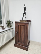 Comodino antico mogano