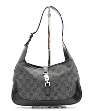 GUCCI [Rank AA] Jackie GG borsa a tracolla borsa in pelle nera