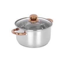 Pentola 22 cm acciaio inox