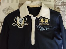 Maglia Polo Donna blu scuro LA MARTINA originale