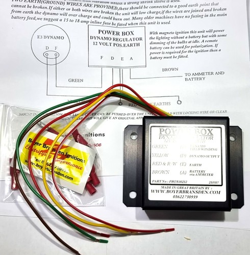 Boyer power box 12v - 12v, massa