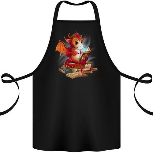 Grembiule cotone fantasy - un,