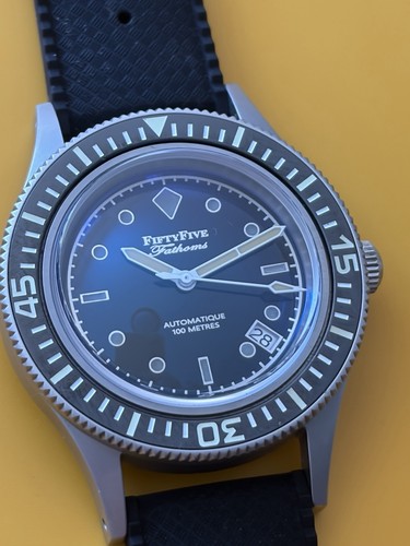 Seiko 4r35 fifty five fathoms - seiko,