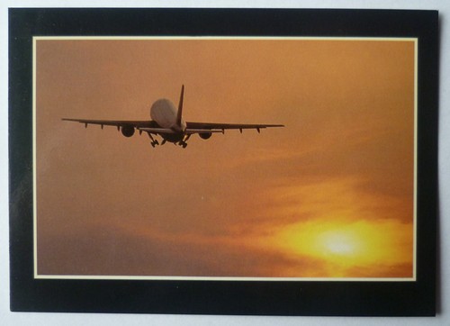 Cartolina lufthansa airbus - cartolina,