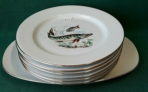 Servizio piatti pesce - servizio,