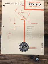 Mcintosh MX-110 MX110