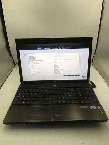Probook 4520s boot - hp,