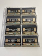 8x Maxell XL II 90 Gold -